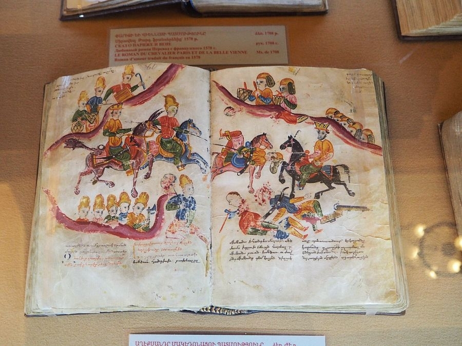 Matenadaran, raccolta manoscritti antichi in lingua armena